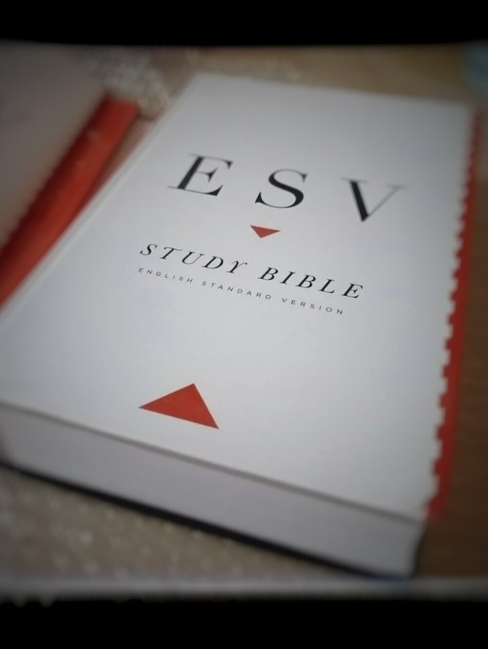 ESV Study Bible - Red/White Edition